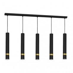 Lampa wisząca Milagro black/gold MLP6121