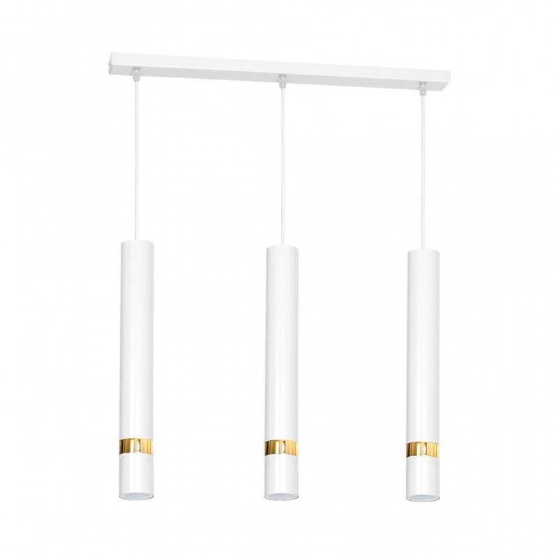 Lampa wisząca Milagro white/gold  MLP6082