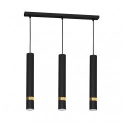 Lampa wisząca Milagro black/gold  MLP6080