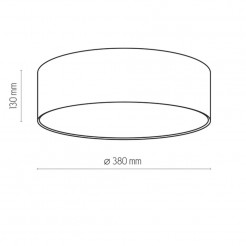 RONDO KIDS BLUE LAMPA SUFITOWA 4 PŁ 3229