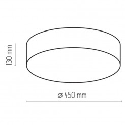 Plafon TK Lighting ZIELONE 1084