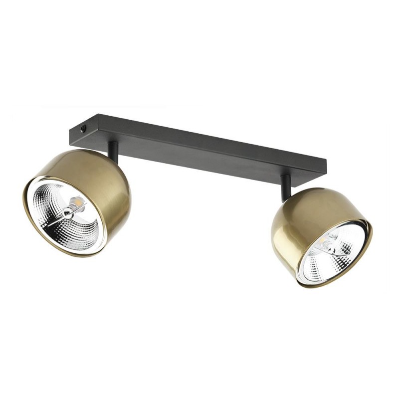 Plafon TK Lighting BLACK/GOLD 3425