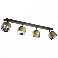 Plafon TK Lighting BLACK/GOLD 3427