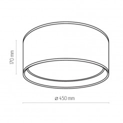 Plafon TK Lighting BEŻ/ZŁOTO 4404