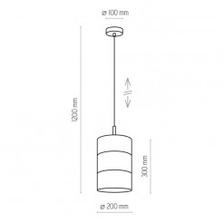 Lampa wisząca TK Lighting BLACK 3214