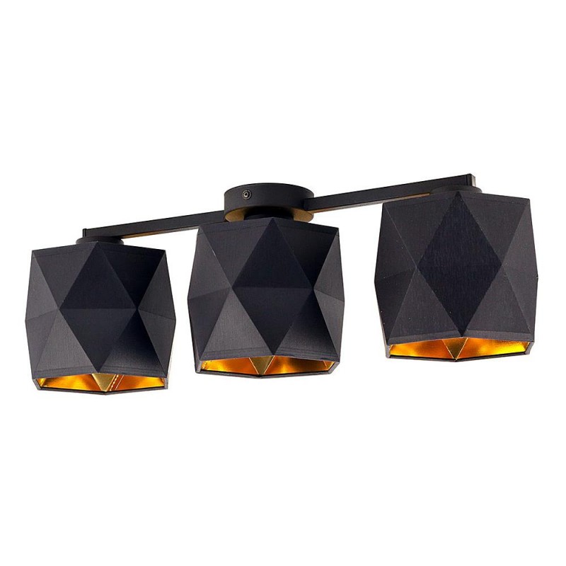 Plafon TK Lighting BLACK /GOLD 1041