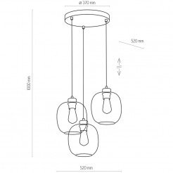 Lampa wisząca TK Lighting 3184