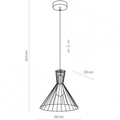 Lampa wisząca TK Lighting 3350