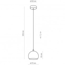 Lampa wisząca TK Lighting GOLD 3429