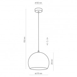 Lampa wisząca TK Lighting GOLD 3434