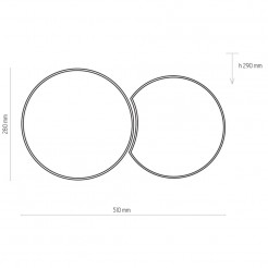 Plafon TK Lighting WHITE 3440