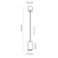 Lampa wisząca TK Lighting WHITE 4420