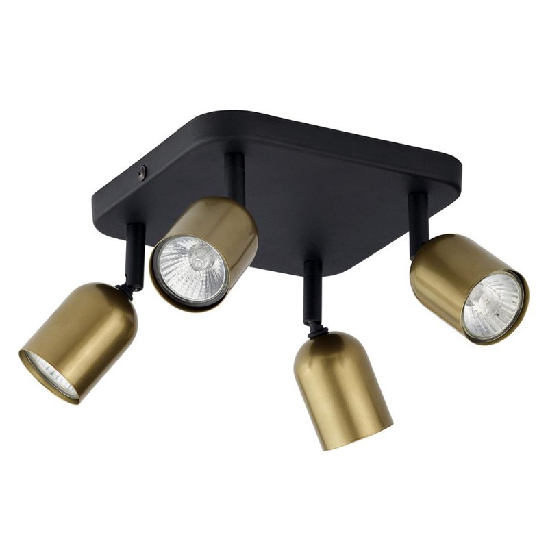 Plafon TK Lighting BLACK/GOLD 3307