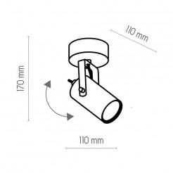 Plafon TK Lighting WHITE 1049