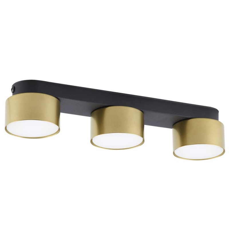 Plafon TK Lighting BLACK/GOLD 6142