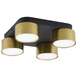 Plafon TK Lighting BLACK/GOLD 6143