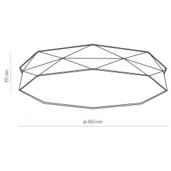 Plafon TK Lighting ZIELONY 1081