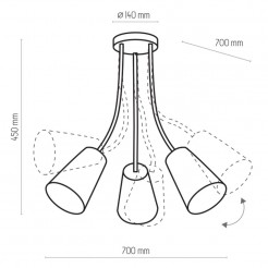 Żyrandol TK Lighting KIDS 1711