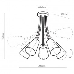 Żyrandol TK Lighting KIDS 1712