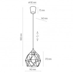 Lampa wisząca TK Lighting 1638