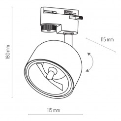 Szynoprzewód TK Lighting 4493