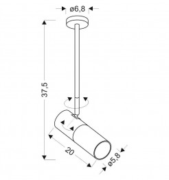 Lampa wisząca Candellux 31-77912