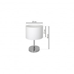 Lampka nocna/biurkowa/gabinet Milagro WHITE/CHROM ML6375