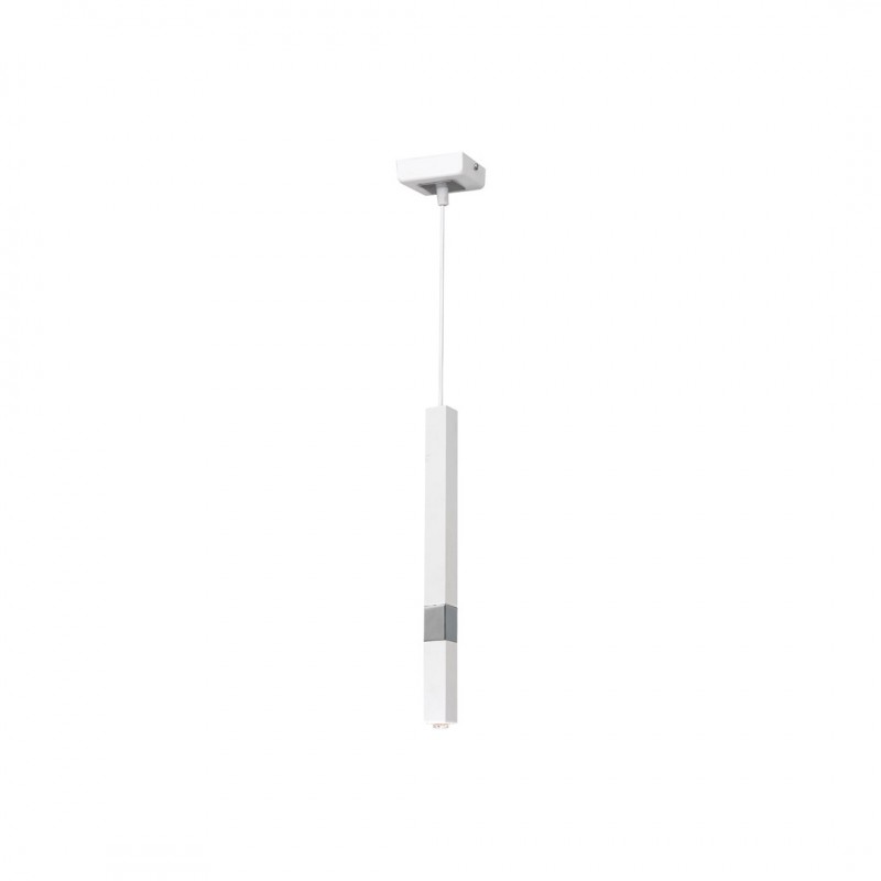 Lampa wisząca Milagro WHITE/CHROM MLP6558