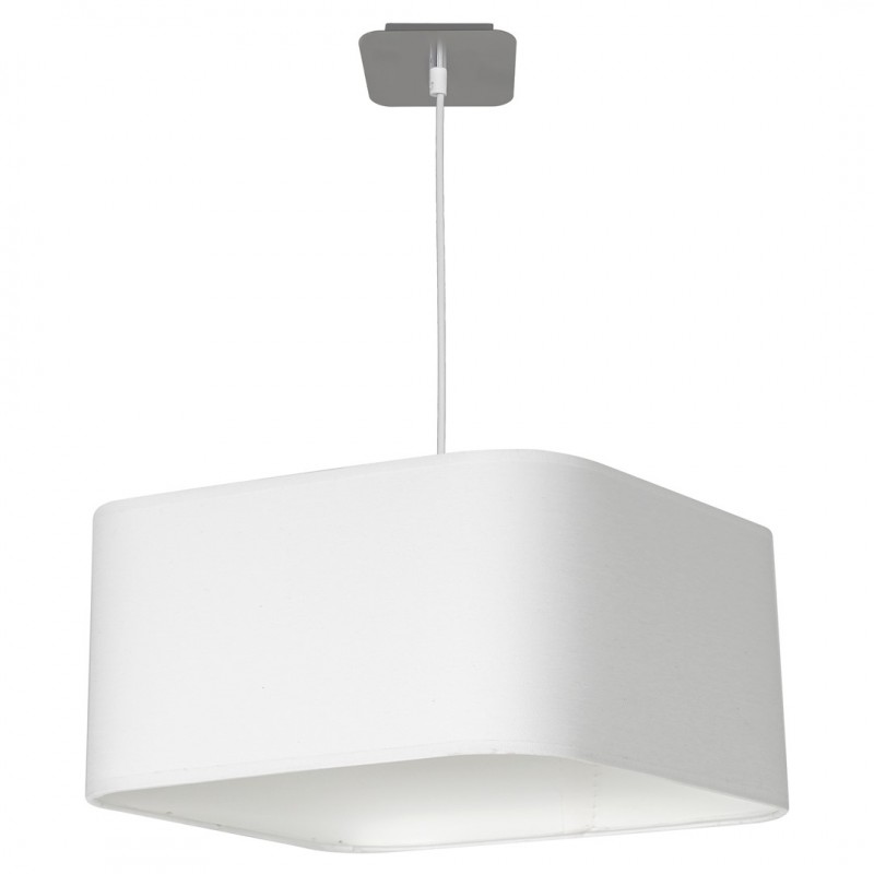 Lampa wisząca Milagro WHITE/CHROM ML6362