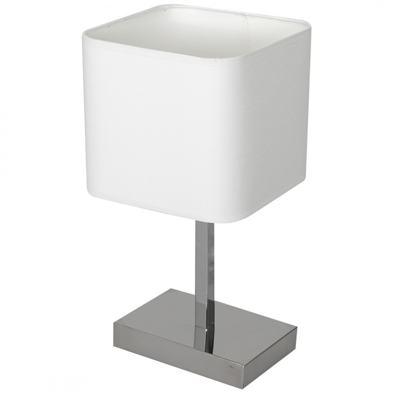 Lampka nocna/biurkowa/gabinet Milagro WHITE/CHROM  ML6363