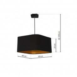 Lampa wisząca Milagro BLACK/GOLD ML6368