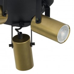 Plafon TK Lighting BLACK/GOLD 2821