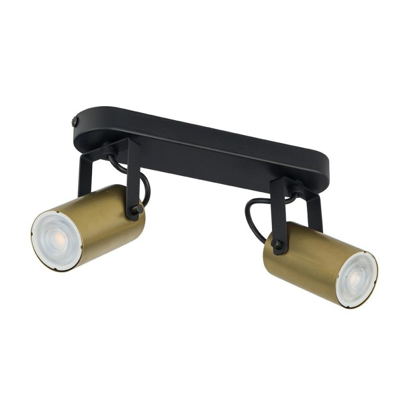 Plafon TK Lighting BLACK/GOLD 2798