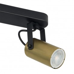 Plafon TK Lighting BLACK/GOLD 2798