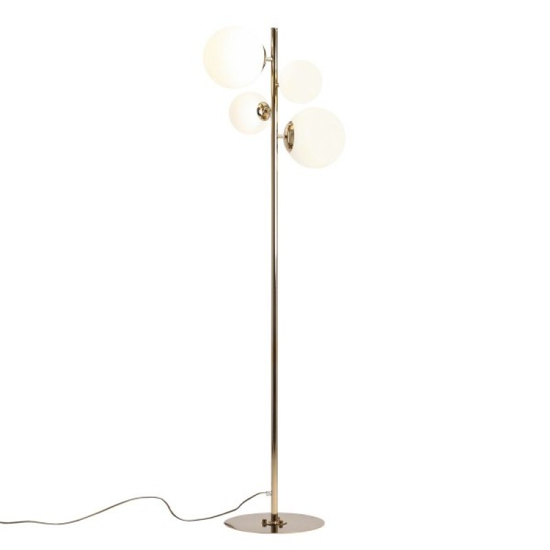 Lampa podłogowa Aldex gold 1091A30