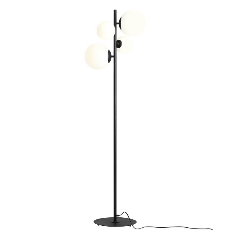 Lampa podłogowa Aldex black 1091A1