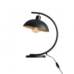 Lampka nocna/biurkowa/gabinet Aldex black 1036B1