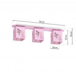 Plafon Milagro PINK MLP6479