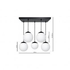 Lampa wisząca Milagro BLACK  MLP6525