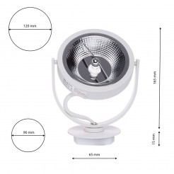 Oprawa downlight/oczko Milagro WHITE ML5699