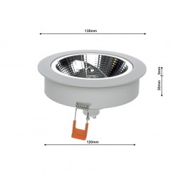 Oprawa downlight/oczko Milagro WHITE ML5695