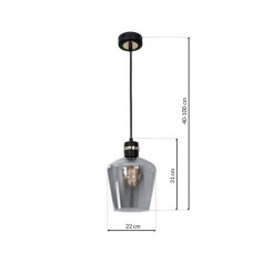 Lampa wisząca Milagro BLACK/GOLD  MLP6538