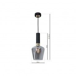 Lampa wisząca Milagro BLACK MLP6484