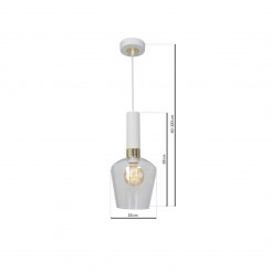 Lampa wisząca Milagro WHITE MLP6487