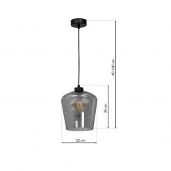 Lampa wisząca Milagro SMOKED  MLP6606