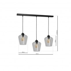 Lampa wisząca Milagro CLEAR MLP6608