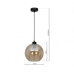 Lampa wisząca Milagro AMBER  MLP6578