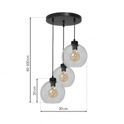 Lampa wisząca Milagro CLEAR MLP6582