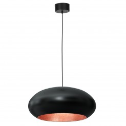 Lampa wisząca Luminex black/cooper 1623