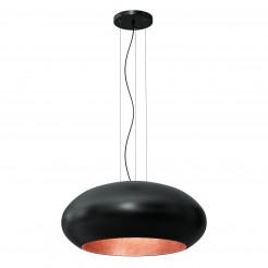 Lampa wisząca Luminex black/cooper 1624